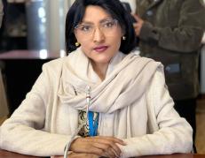 Mariuxi Sánchez, asambleísta.