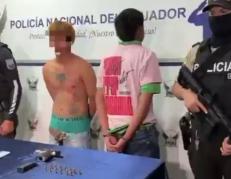sicarios detenidos en Chongón
