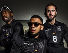 Camiseta negra Ecuador 2026