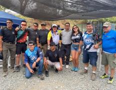 Varios de los tiro prácticos que participaron en el Gran Nacional de este deporte en Guayaquil.