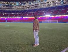 Lionel Messi de vuelta en el Camp Nou.