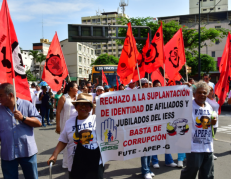 Marcha en Guayaquil.