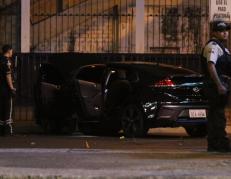 carro baleado norte