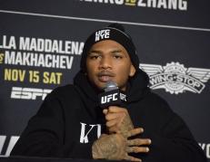 Michael Morales habló para los medios en New York, Estados Unidos.