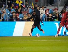 John Yeboah Zamora estuvo ante Canadá.