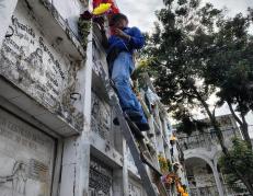 El Cementerio general en sus inicios se llamaba Cementerio Católico.