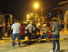 En la parroquia Muey fue asesinado un joven de 24 años para cerrar la jornada violenta del viernes en la provincia de Santa Elena