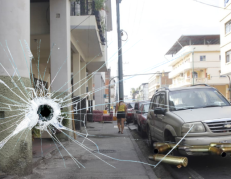 El crimen se registró en el centro de Guayaquil.