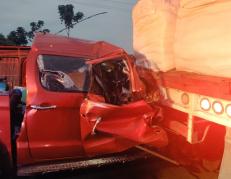 Choque con fallecidos en Balzar