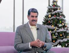 Maduro ha adelantado la Navidad en su país durante dos años consecutivos.