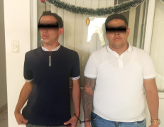 Dos de los tres ciudadanos venezolanos detenidos la tarde de este viernes 12 de diciembre