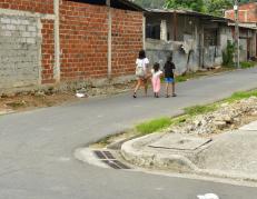 Terror en Pascuales: la zona en que ocurrieron los crímenes.