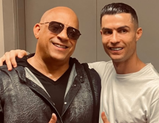 Vin Diesel y Cristiano Ronaldo