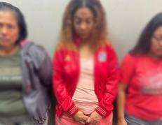 Operativo Jauría de la Policía Nacional - Detenidas en Babahoyo