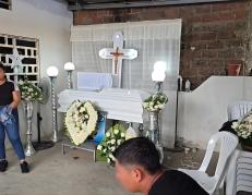 Velorio niña fallecida en escuela de Milagro