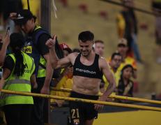 Joaquín Valiente el uruguayo de 23 años titular en Barcelona.