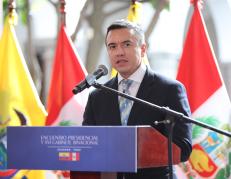 Daniel Noboa, presidente de Ecuador, visita Europa y tiene a la visa Schengen entre sus temas a tratar.