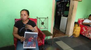La abuela de la niña asesinada en el sur de Guayaquil.