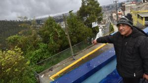 En el barrio Independencia (Quito), desean un mirador turístico.