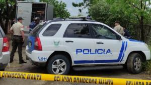 La Policía llegó al sitio, en Jaramijó.