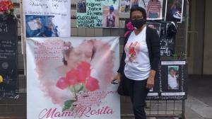 Rosa Elena Alvarado Díaz falleció en marzo pasado. Sus familiares estarán en la manifestación.