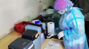 Vacunación. En el hospital Militar de Quito también se aplicarán las vacunas al personal médico en la primera fase.