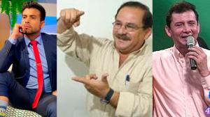 Efraín Ruales, Fausto Valdiviezo y Marco Vinicio Bedoya