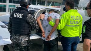 El sospechoso, Álvaro Cagua, fue detenido en Esmeraldas y traído a Guayaquil.