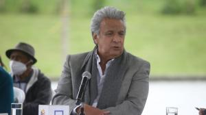 Moreno fue parte de un nuevo programa De frente con el Presidente, en cadena nacional.