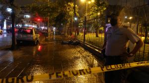 Uno de los crimenes ocurrió en las calles Portete y Chile, en pleno centro porteño.