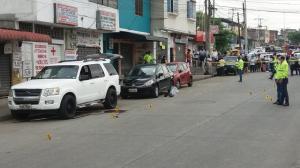 Balacera en la Juan Montalvo, norte de Guayaquil.