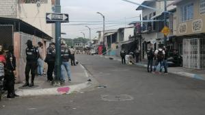 El cuerpo quedó a unos 20 metros de la esquina de las calles 48 y Rosendo Avilés.