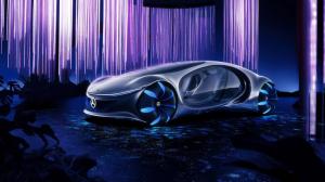 Mercedes-Benz presentó su carro futurista.