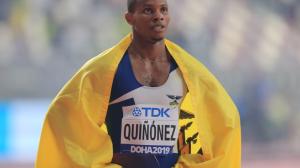 El velocista Álex Quinónez compitió en los juegos Olimpicos de Londres 2012 y fue finalista en los 200 metros planos.