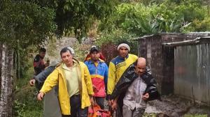 Un muerto, dos heridos y diez casas inundadas en cantón de Tungurahua