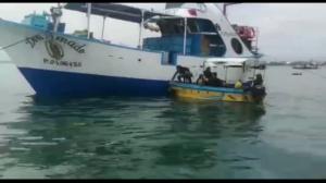 Policía halla 500 kilos de 'coca' en un barco en Manta