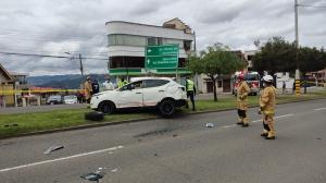 Accidente de tránsito en Cuenca