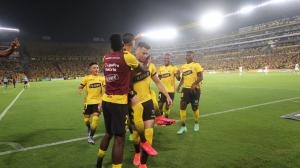Barcelona vs. Liga de Quito: Los canarios están ganando (1-0) en el Monumental
