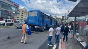 Accidente - bus - Quito