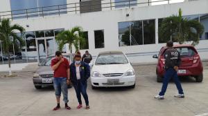 Manabí: Robaron tres vehículos en Guayaquil para 'tour delictivo' en Manta