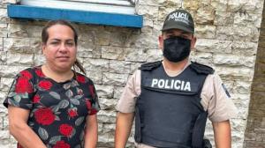 Los uniformados del distrito policial Eloy Alfaro lograron que Paca fuera detenido.