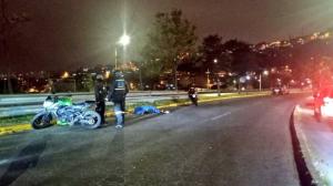 En uno de los últimos accidentes murió un hombre en motocicleta.