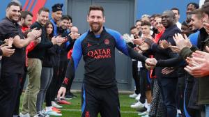 Lionel Messi vuelve a entrenarse con el PSG