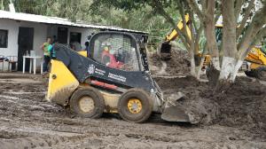 Quito | Aluvión en Guayllabamba: los trabajos de limpieza se realizarán al menos durante 72 horas más