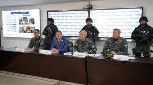 Ecuador: 19 detenidos tras operativo policial en seis provincias