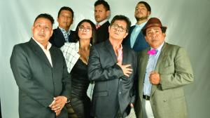 Actores del grupo de teatro La Mueca, de Oswaldo Segura
