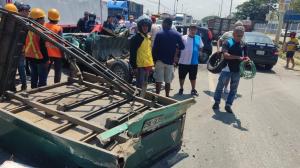 Guayaquil: fueron reportados 100 siniestros de tránsito en el fin de semana
