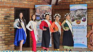 Candidatas a Reina de Saraguro fueron presentadas en el marco de la independencia del cantón