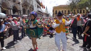 Azuay está celebrando fiestas por Carnaval.