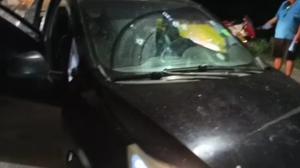 chofer de un auto negro fue baleado en Anconcito